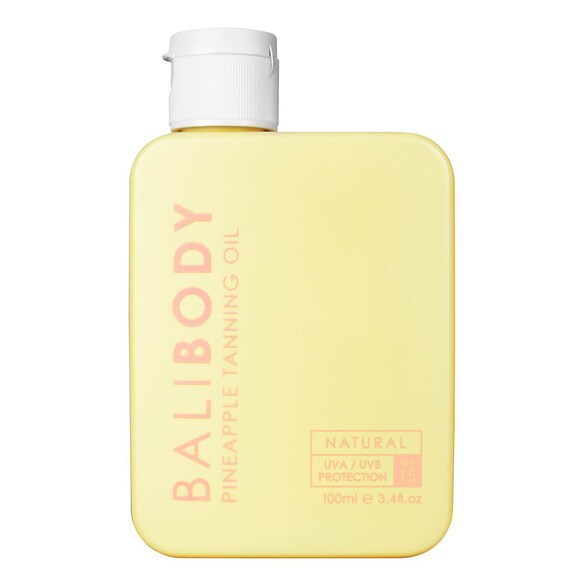 Aceite Bronceador Piña SPF15 - Aceite Bronceador, BALI BODY
