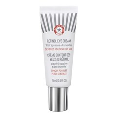 Retinol Eye Cream - Crema de contorno de ojos Retinol + Escualeno + Ceramidas, First Aid Beauty