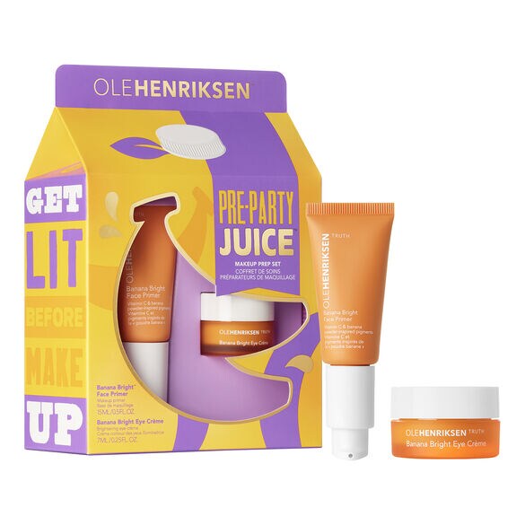 Pre-Party Juice Set - Estuche de tratamiento y maquillaje, OLEHENRIKSEN
