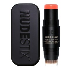 Nudies Bloom All-Over Dewy Color - Barra de ojos, mejillas y labios, Nudestix