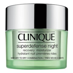 Superdefense Night - Hidratante de noche primeras arrugas, Clinique