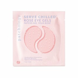 Serve Chilled - Parches Rosados de gel para el contorno de los ojos