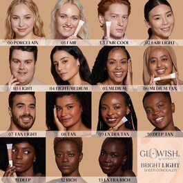 GloWish Bright Light Sheer - Corrector ligero e iluminador