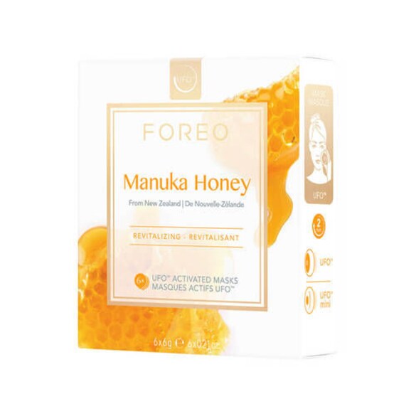 UFO Manuka Honey - Mini mascarilla facial revitalizante, Foreo