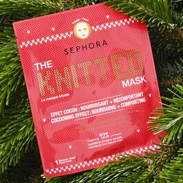 The knitted mask Holiday Vibes -Estuche tratamiento