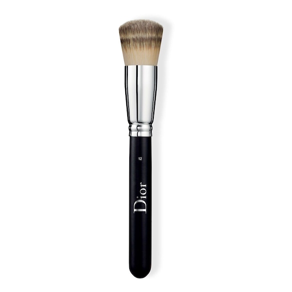 Foundation Brush N°12 -  Brocha para Fondo de Maquillaje Fluido Alta Cobertura, DIOR BACKSTAGE