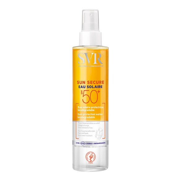 SUN SECURE EAU SOLAIRE SPF50- Protección Solar, SVR