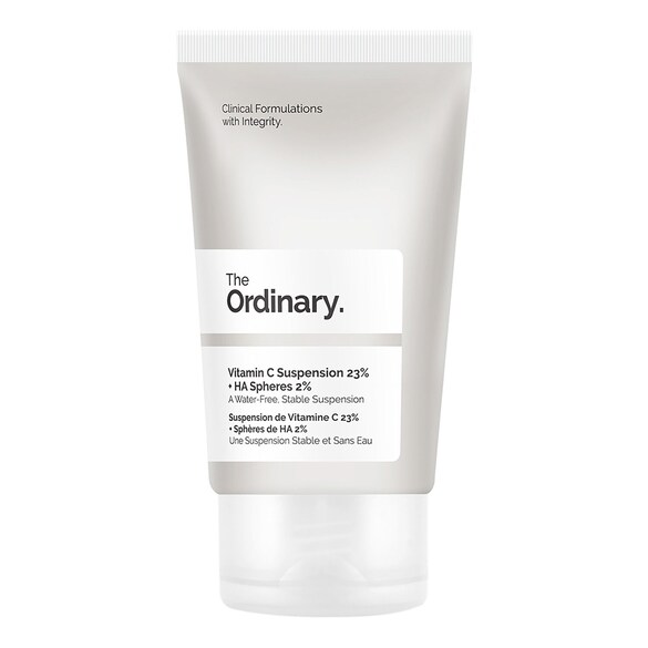 Vitamina C en suspensión 23 % + esferas de HA 2 % - Sérum antiedad, The Ordinary