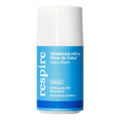 Desodorante Roll-on - Desodorante Eficacia 24H Fleur de Coton, Respire