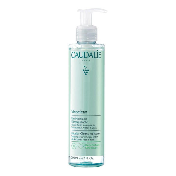 Vinoclean Eau Micellaire Démaquillante - Agua Micelar Desmaquillante, Caudalie