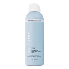 Spray de protección solar rostro y cuerpo SPF50+, BALI BODY