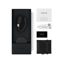 Tiani 3 Black - Masajeador para parejas con mando a distacia
