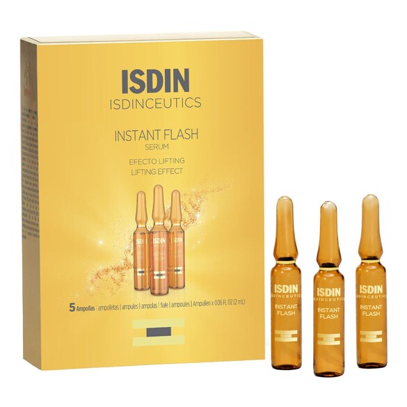 ISDINCEUTICS Instant Flash Efecto Lifting  - 5 Ampollas, ISDIN