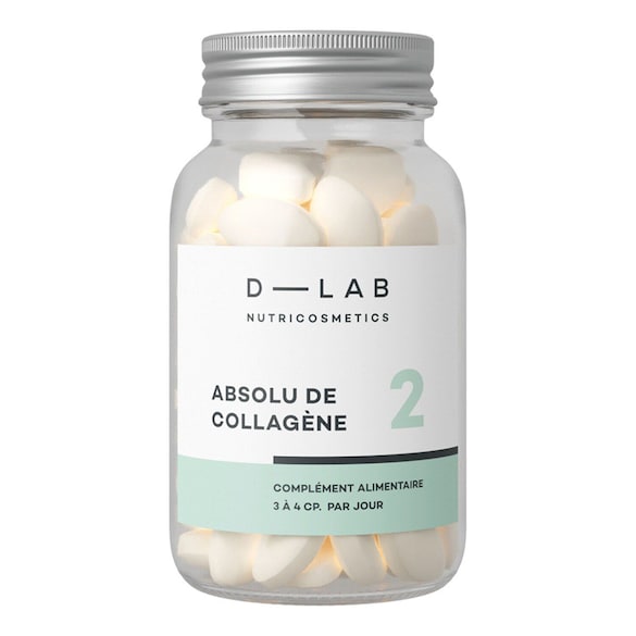 Colágeno absoluto 2,5 meses - Complemento Alimenticio Anti-edad, D-Lab Nutricosmetics