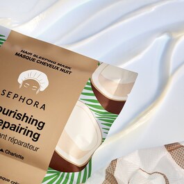 Mascarilla capilar de noche - Tratamiento capilar mascarilla crema + gorro
