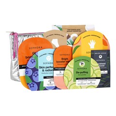 Moving Lights - Kit de 8 mascarillas faciales y corporales, Sephora Collection