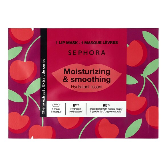 Mascarilla labial de cereza - Labios hidratados y lisos en 5 minutos, Sephora Collection