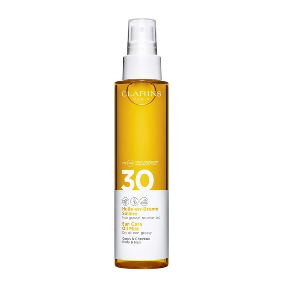 Huile-en-Brume Solaire Corps UVA/UVB 30 - Bruma corporal, Clarins
