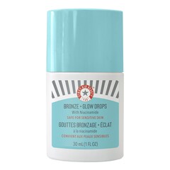 Bronze + Glow Drop - Gotas Bronceadoras + Luminosidad con Niacinamida, First Aid Beauty