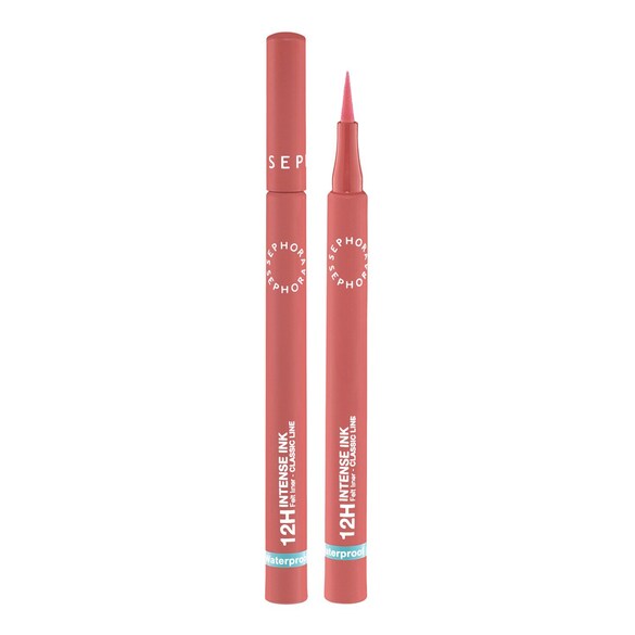 12H Intense Ink Felt Liner Classic Line - Eyeliner Rotulador Preciso e Intenso, Sephora Collection