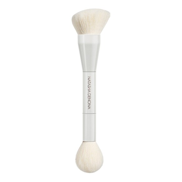 HY-GEN FACE BRUSH - Brocha facial iluminadora de doble punta, Natasha Denona
