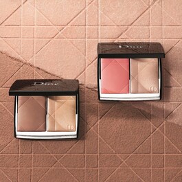 Rouge Blush Colour & Glow - Paleta de rostro, dúo de color e iluminador