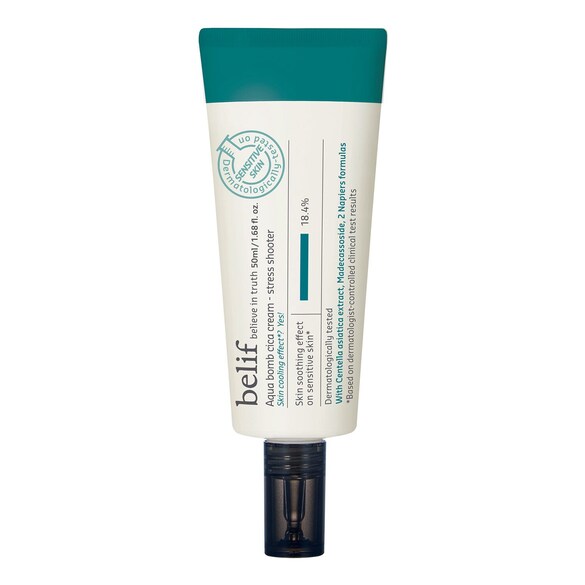 Aqua Bomb Cica Cream - Crema hidratante pieles sensibles, BELIF