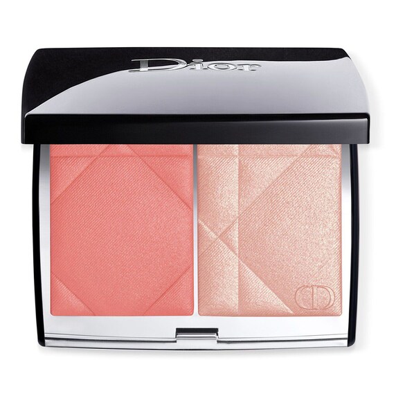 Rouge Blush Colour & Glow - Paleta de rostro, dúo de color e iluminador, Dior