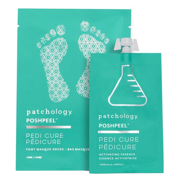 PoshPeel PediCure - Peeling exfoliante para pies MINI, Patchology