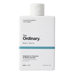Gel con sulfato  4% - Gel para cuerpo y cabello, The Ordinary