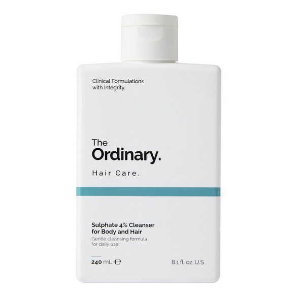 Gel con sulfato  4% - Gel para cuerpo y cabello, THE ORDINARY