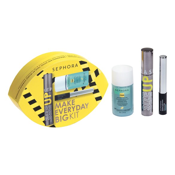 Make Every Day Big Eye Kit - Estuche de máscara, eyeliner y desmaquillante, SEPHORA COLLECTION