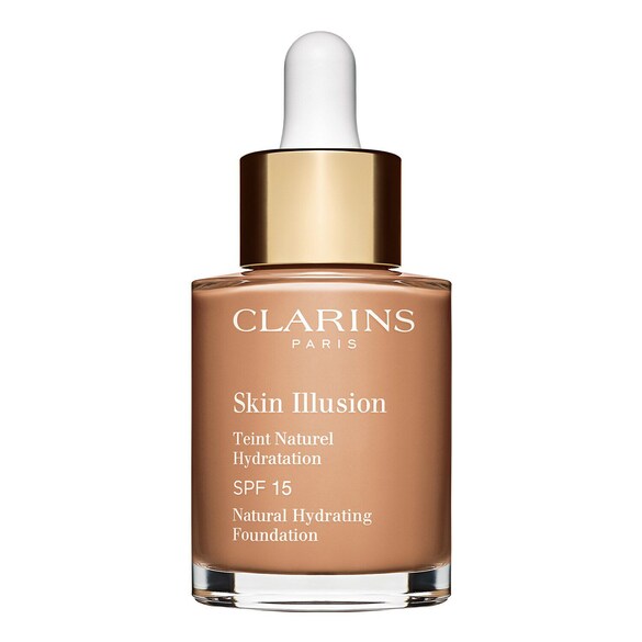 Skin Illusion SPF 15 - Base de maquillaje natural e hidratante, Clarins