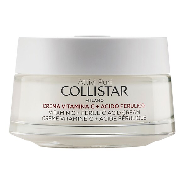 Attivi Puri Crema Vitamina C + Ácido Ferúlico - Iluminadora antioxidante, Collistar