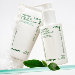 Aceite Limpiador Desmaquillante de Té Verde y Aminoácidos - Limpiador Facial