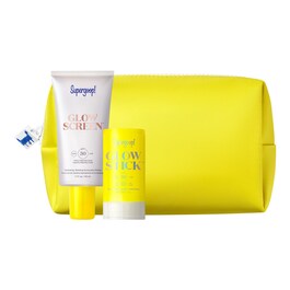 Glow & Go - Kit de cuidado de la piel con SPF