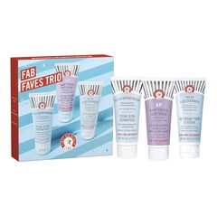 FAB Favourites Trio Set - Set de cuidado facial y corporal, FIRST AID BEAUTY