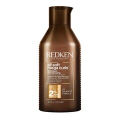 All Soft Mega Curls - Champú para cabello muy seco, rizado a encrespado, Redken