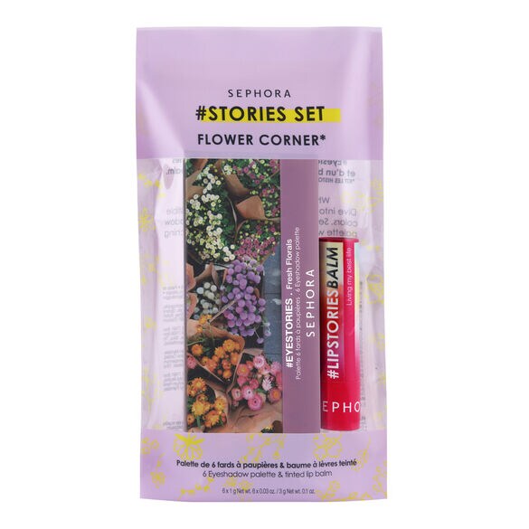 STORIES SET Flower corner - Kit paleta de ojos y labial , SEPHORA COLLECTION