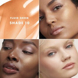 Fluid sheer - iluminador líquido, acabado luminoso, fluido ligero