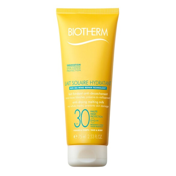 Biotherm Lait Solaire SPF30-Leche Solar Hidratante Tamaño Viaje, BIOTHERM