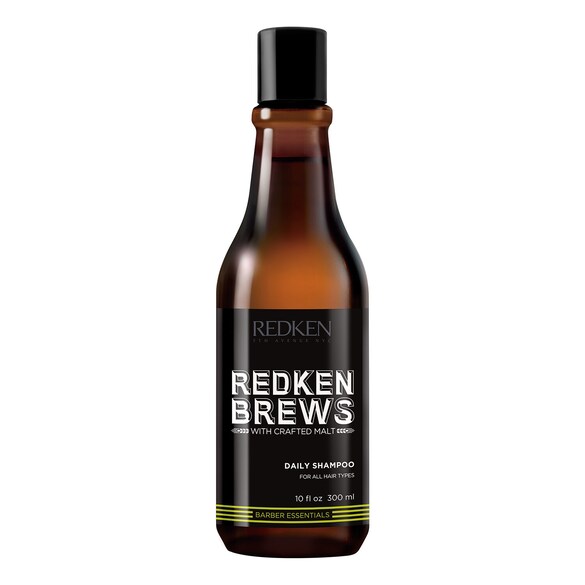 Brews Daily Shampoo - Champú cabello normal y seco, Redken