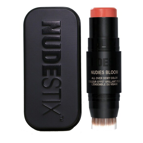 Nudies Bloom All-Over Dewy Color - Barra de ojos, mejillas y labios, NUDESTIX