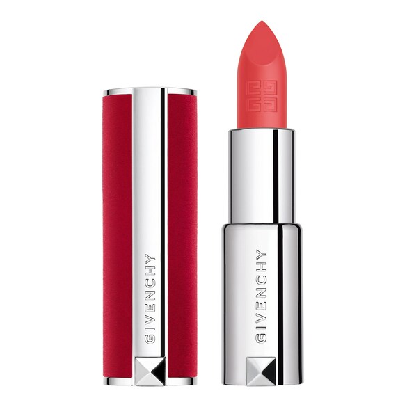 Le Rouge Deep Velvet - Barra de labios Empolvado, Mate, Alta Pigmentación, Givenchy