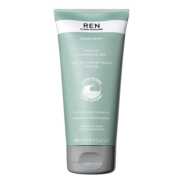 Evercalm gentle cleansing gel -Gel limpiador , REN CLEAN SKINCARE