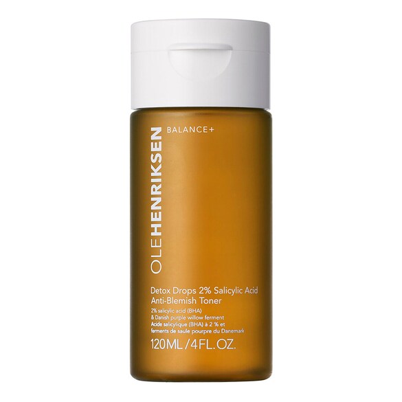 Detox Drops - Loción tónica 2 % de ácido salicílico contra las imperfecciones, Olehenriksen