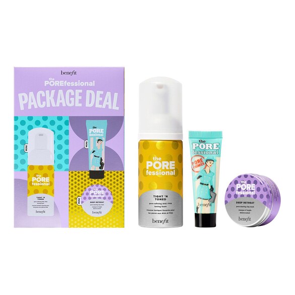 The POREfessional Package Deal - Kit Mini pore care y primer, BENEFIT COSMETICS
