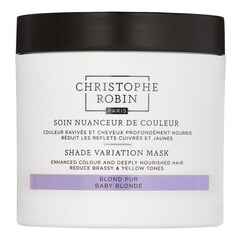 Shade Variation Mask - Mascarilla matizadora rubio puro , Christophe Robin