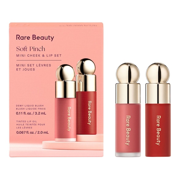 Soft Pinch Set - Miniestuche labios y mejillas, Rare Beauty