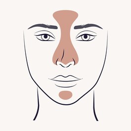 135 T-ZONE BLENDER - Brocha para el rostro